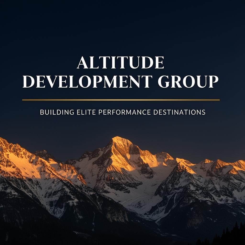 Altitude Development Group | Building Elite Performance Destinations